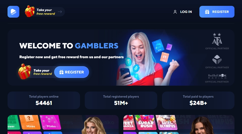 Gamblers.Monster Casino